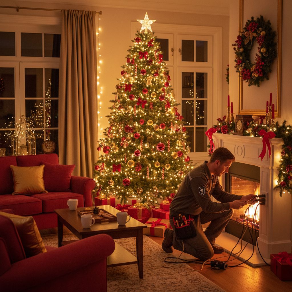 Assurez une Décoration de Noël Éclairée et Sécurisée avec BestElectricien 1