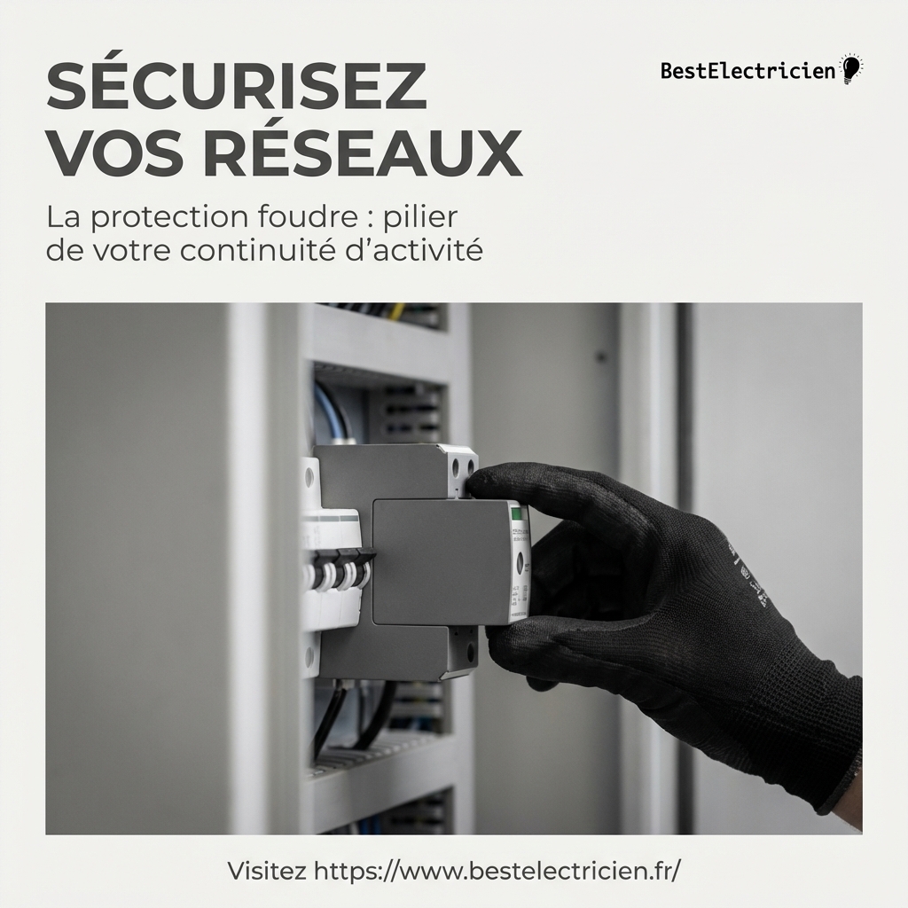 Maintenance parafoudre 2026 : Sécurisez vos infrastructures tertiaires et équipements sensibles 1