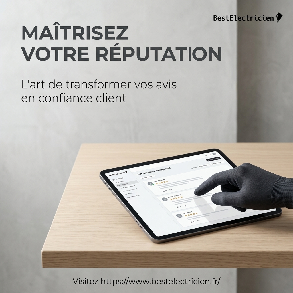 Gestion des avis clients : Le guide pour booster votre entreprise d'électricité 1