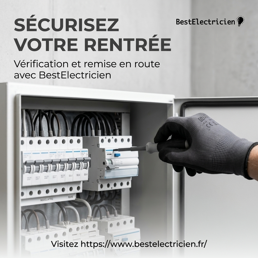 Anticipez la rentrée : Sécurisez vos installations électriques avec BestElectricien 1