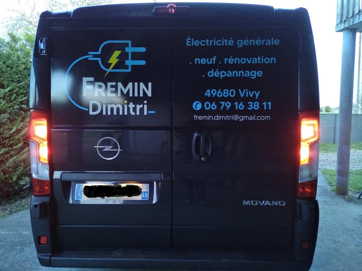 Fremin Dimitri - Électricien à Vivy