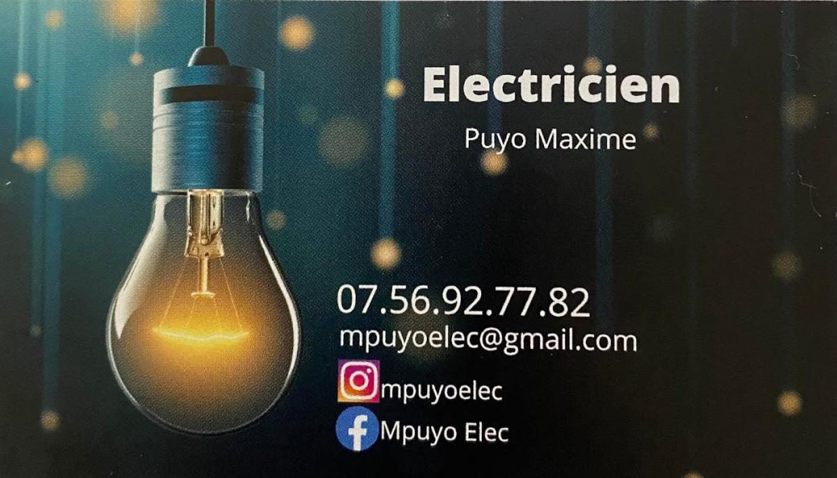 Mpuyo Elec - Puyo Maxime - électricien - médoc