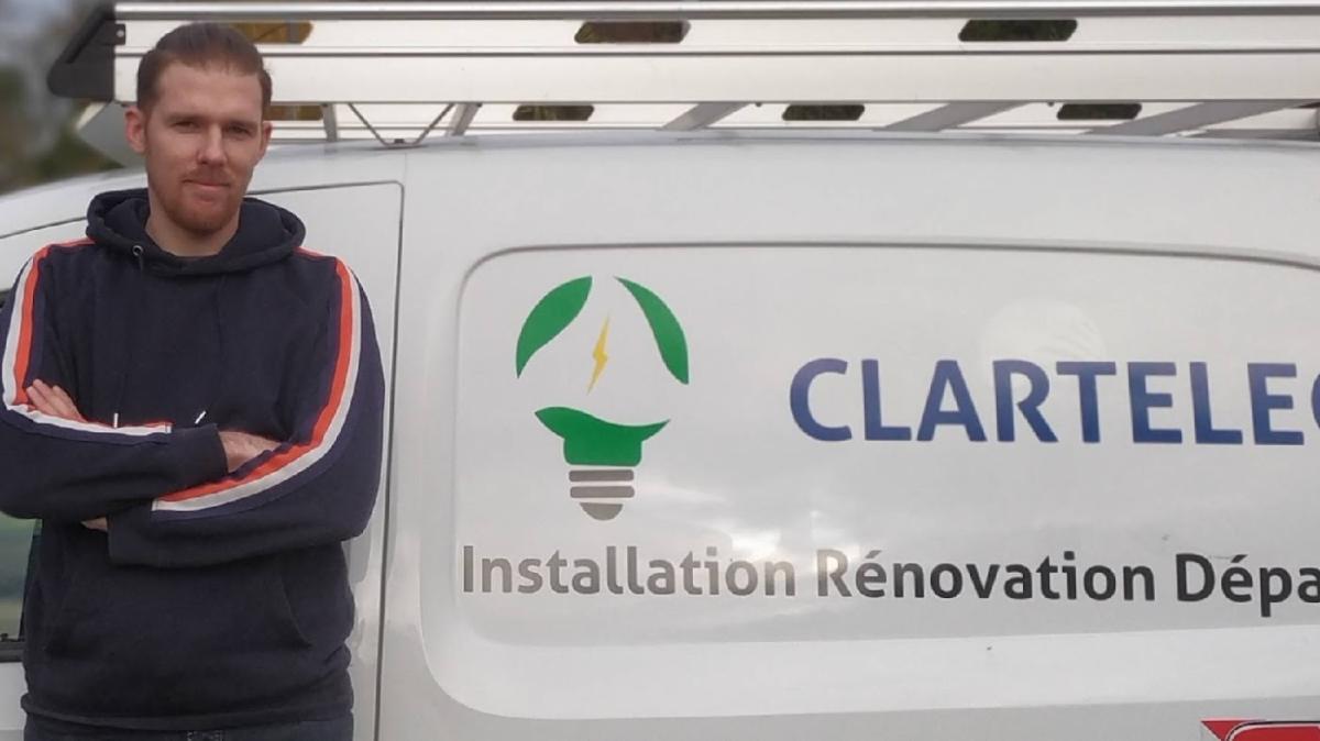 Clartelec - Électricien confirmé en Essonne (91/45/77) - Jérémy VAN COILLIE