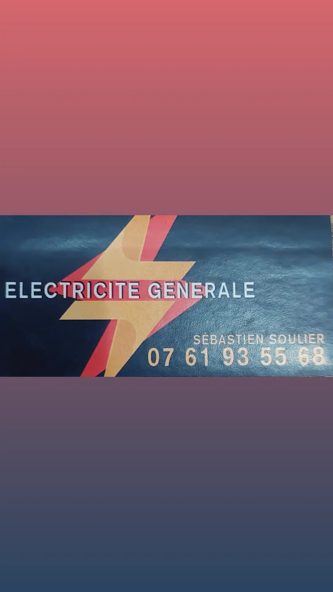 Électricité générale Soulier Sébastien