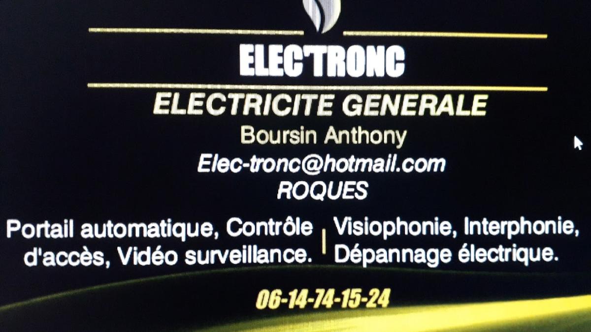 Electricien Elec'tronc