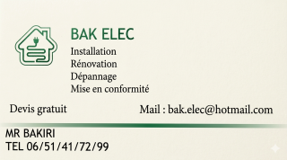 Électricien Bak Electricté 0