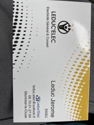 Électricien Leduc Elec 0