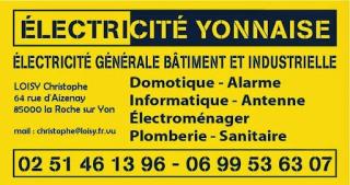 Electricien ELECTRICITE YONNAISE 0