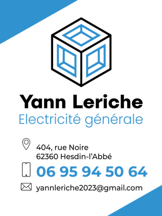 Electricien Yann LERICHE électricité générale 1