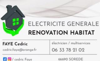 Electricien Faye cedric 0