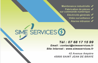 Electricien SIME SERVICES - Maintenance Industrielle 0