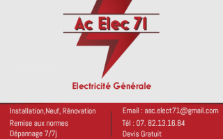 Electricien Ac elec 71 0