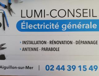 Electricien Lumi-Conseil électricité générale, Antenne, dépannage installation 0