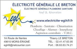 Electricien ELECTRICITE GENERALE LE BRETON 1